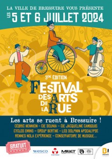 Affiche Festival des arts de la rue