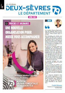 Couverture Journal des Deux-Sèvres - avril 2025 Couv-mag-MDS