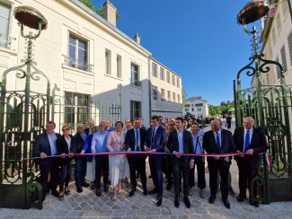 Inauguration des espaces publics à Niort