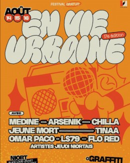 Affiche En vie urbaine 2025