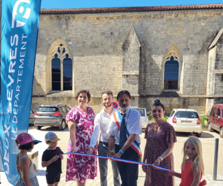 Inauguration des travaux Ardin
