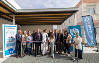 Inauguration du nouveau restaurant scolaire du collège Philippe-de-Commynes