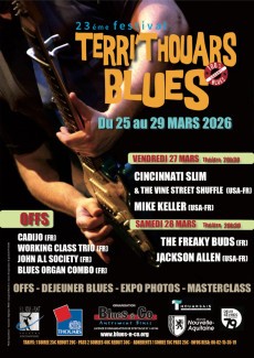 Affiche Terri'Thouars Blues 2026