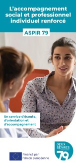 Plaquette ASPIR Accompagnement social et professionnel individuel renforcé