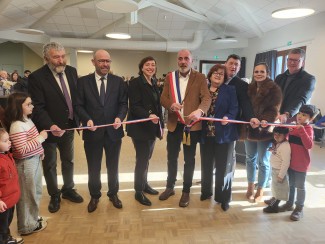 Inauguration de la nouvelle salle des fêtes de Saint‑Lin