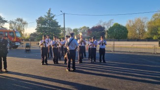 Inauguration du nouveau Centre d'Incendie et de Secours de Vasles