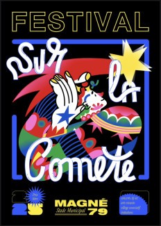 Affiche Festival sur la comète 2026