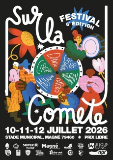 Affiche festival sur la comète 2026