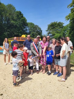 Inauguration du nouveau city stade de Beaussais-Vitré