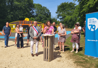 Inauguration du nouveau city stade de Beaussais-Vitré